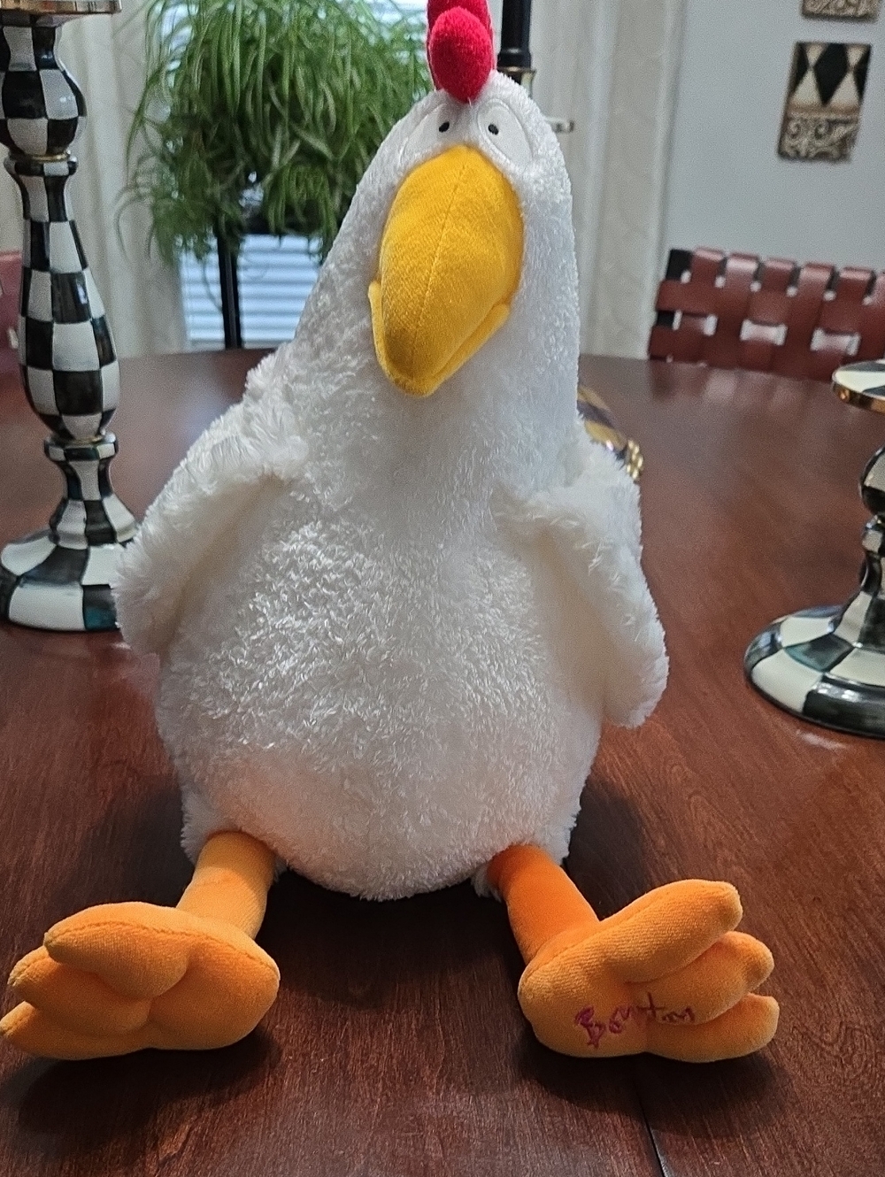 Boynton White Philadelphia Chicken Plush